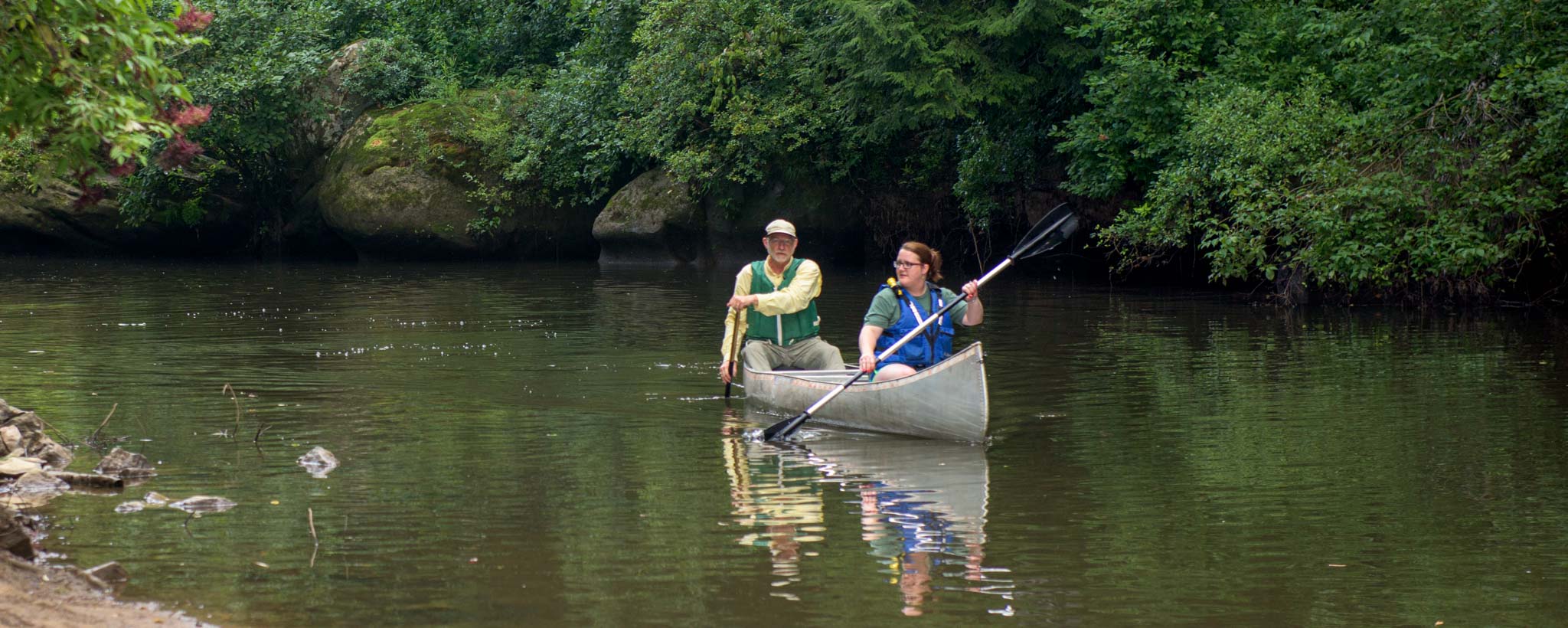 Canoeing on Bear Creek hero Canoeing on Bear Creek