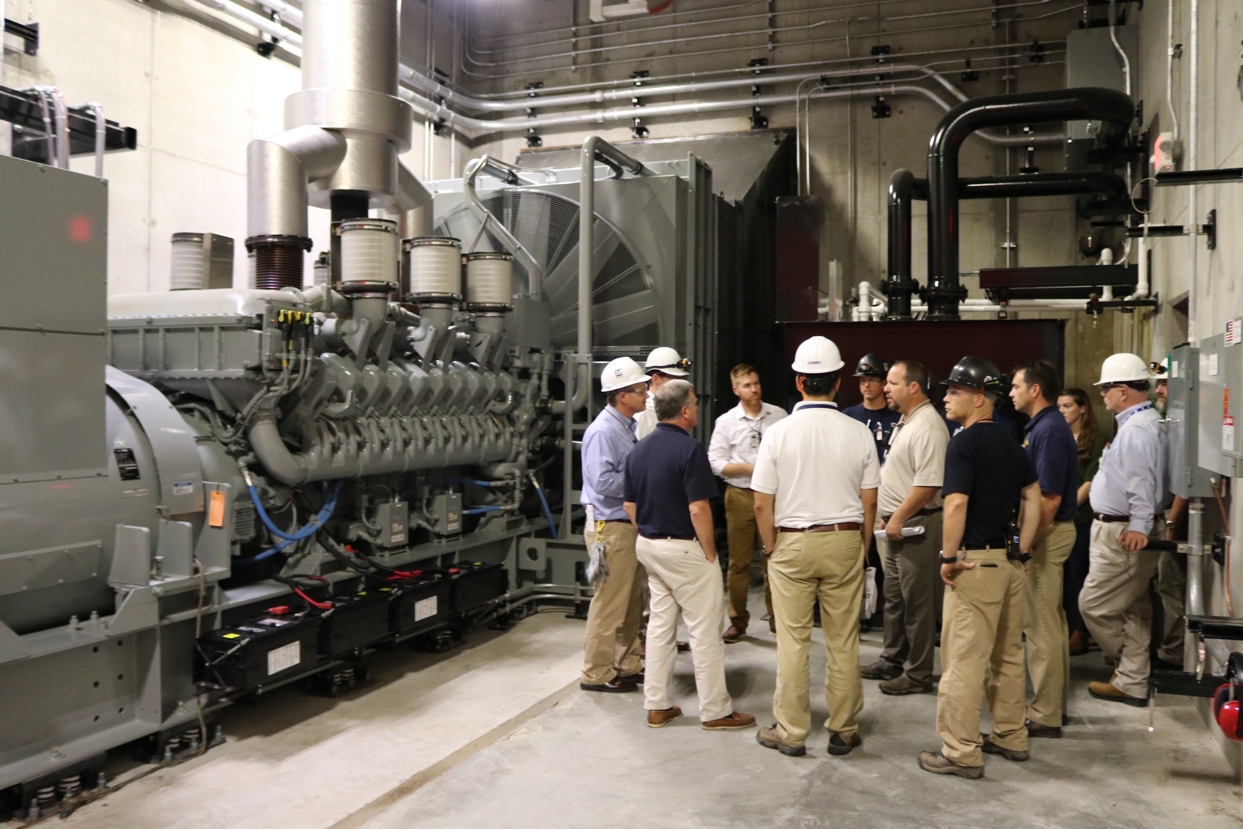 Tour of Four Deisel Generators