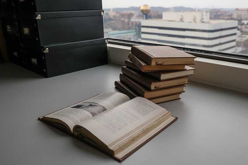 Stack of books