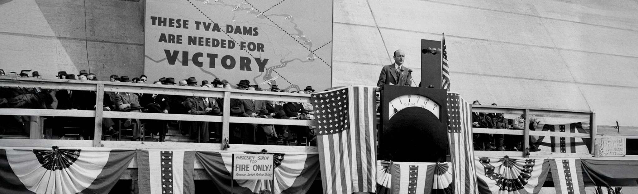 Douglas dam celebration