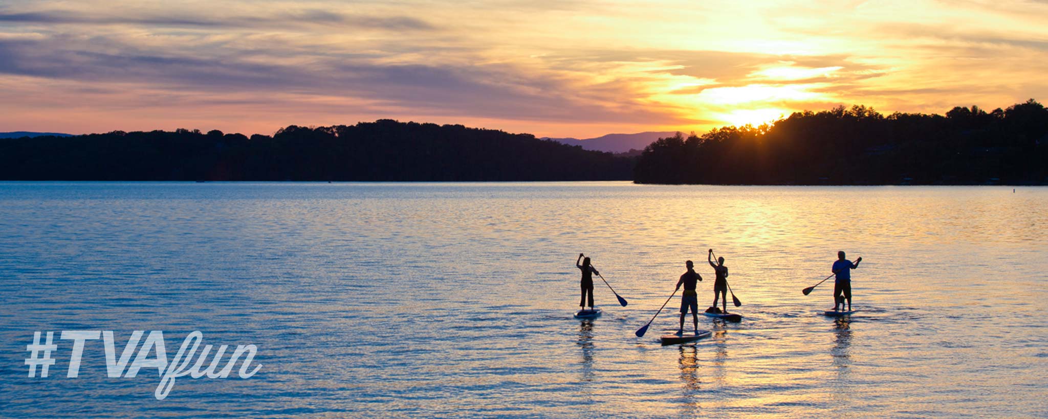 Five Perfect Paddles in the Tennessee Valley Sunset Paddling