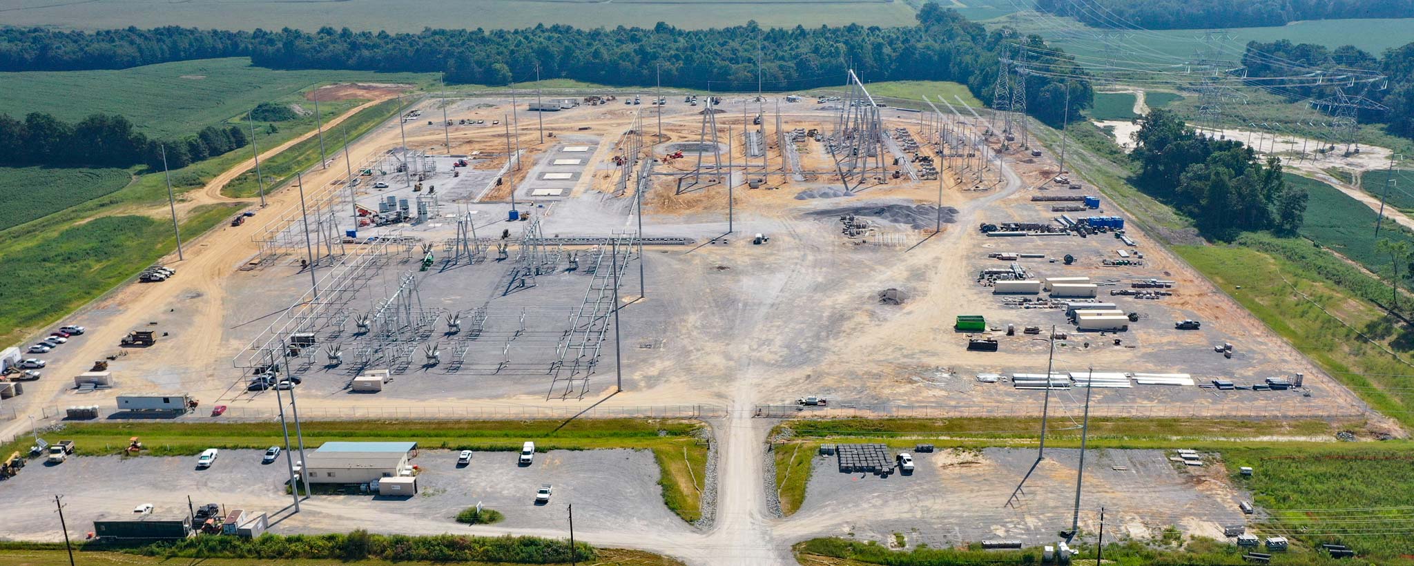 Aerial view of site Aerial view of site