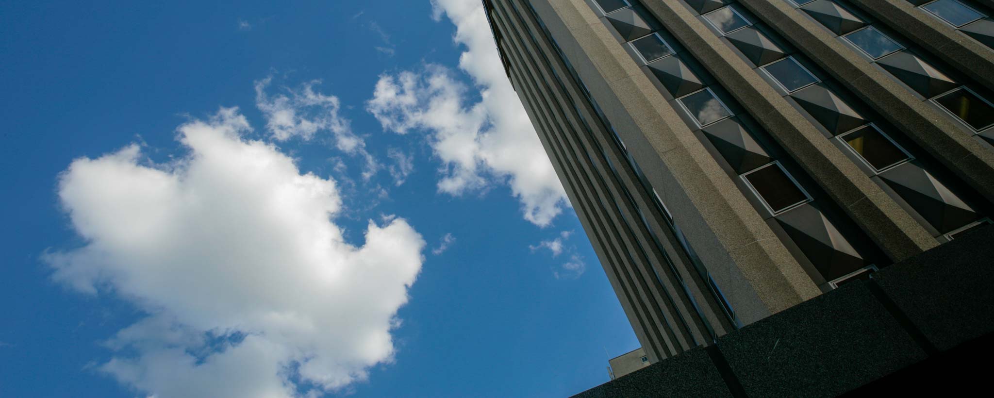 Clouds on a blue sky