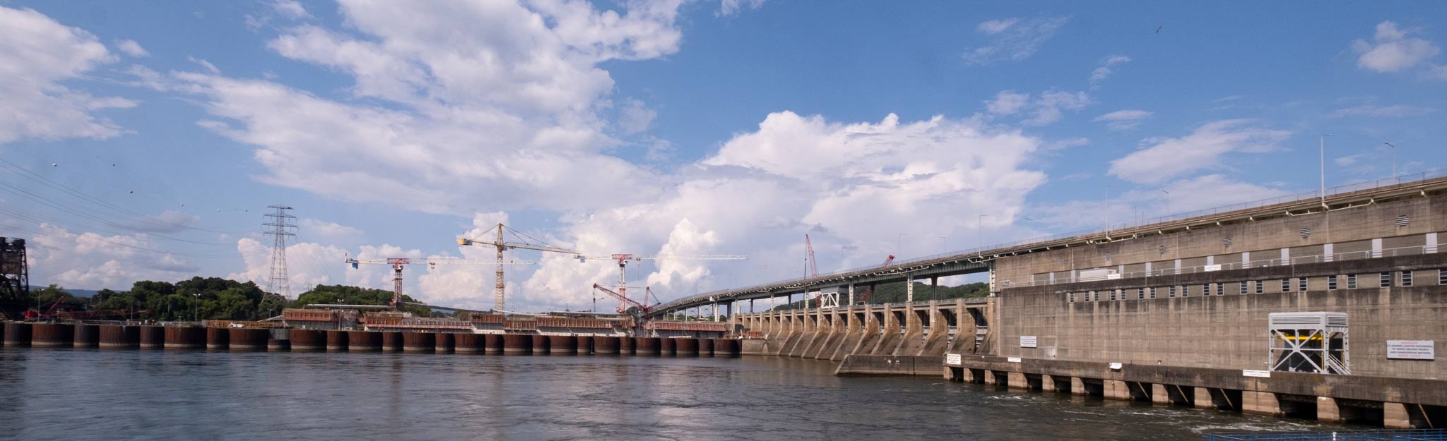 ground view of dam