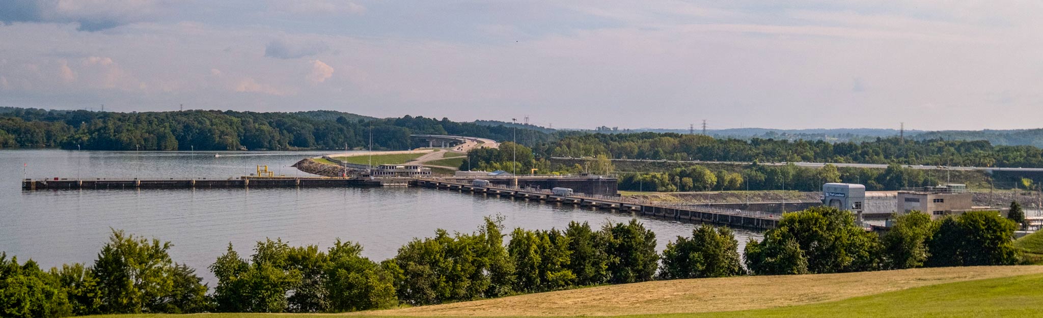 ground view of dam