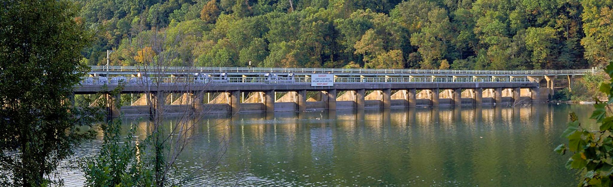 ground view of dam