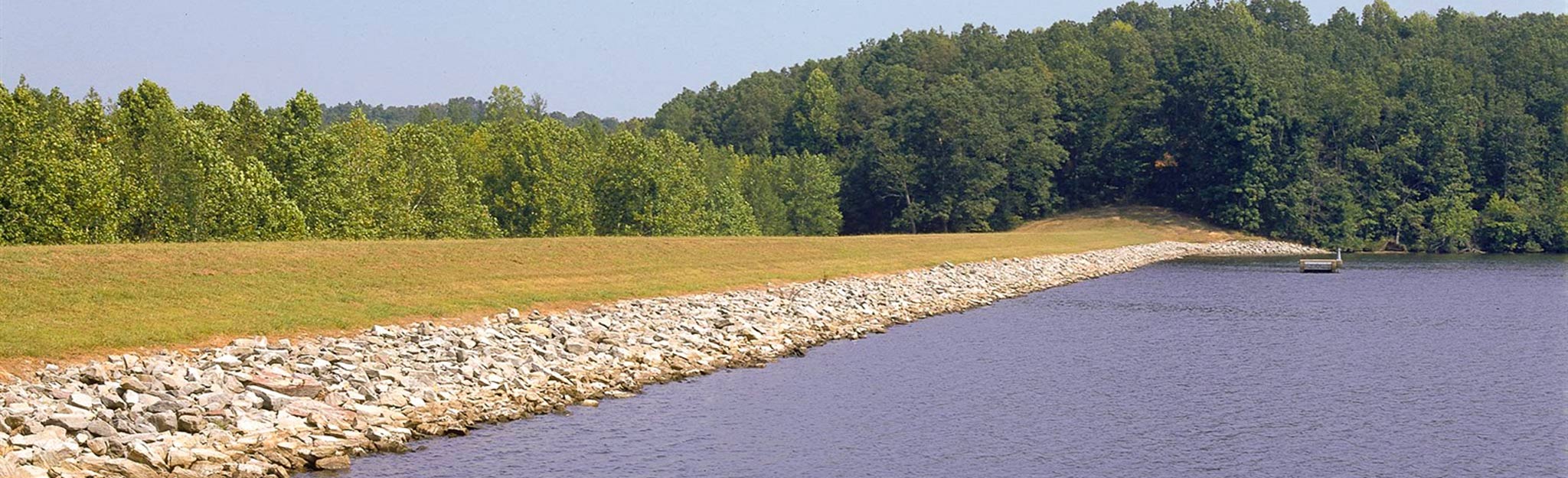 ground view of dam
