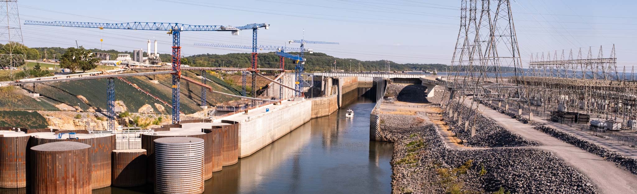 lock at Kentucky dam