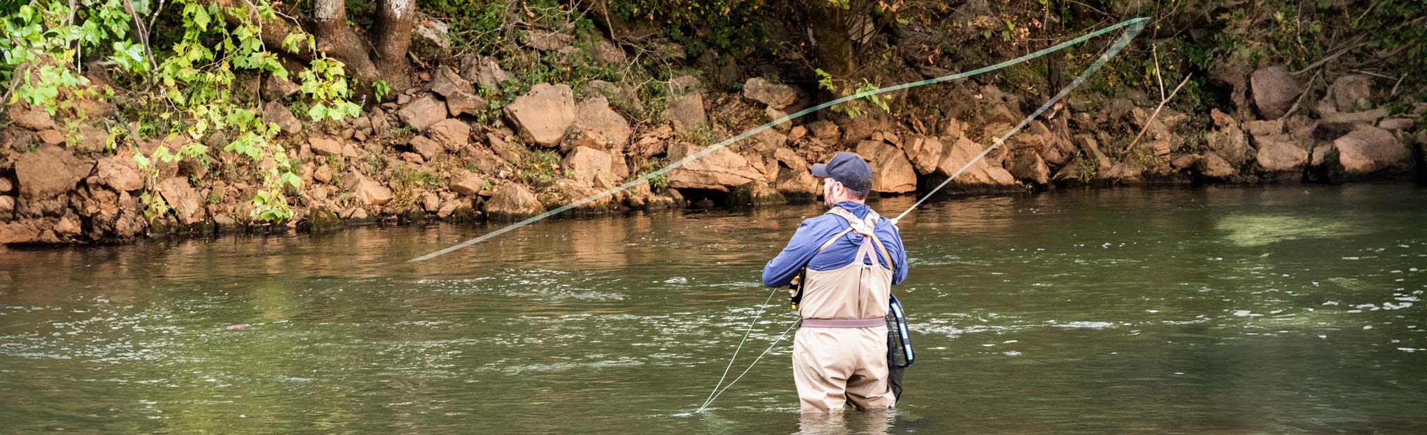 Fly fisherman
