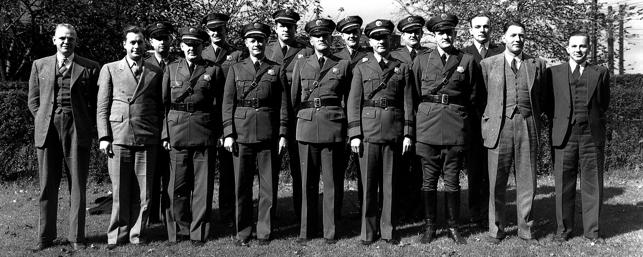 Historic photo of TVA Police
