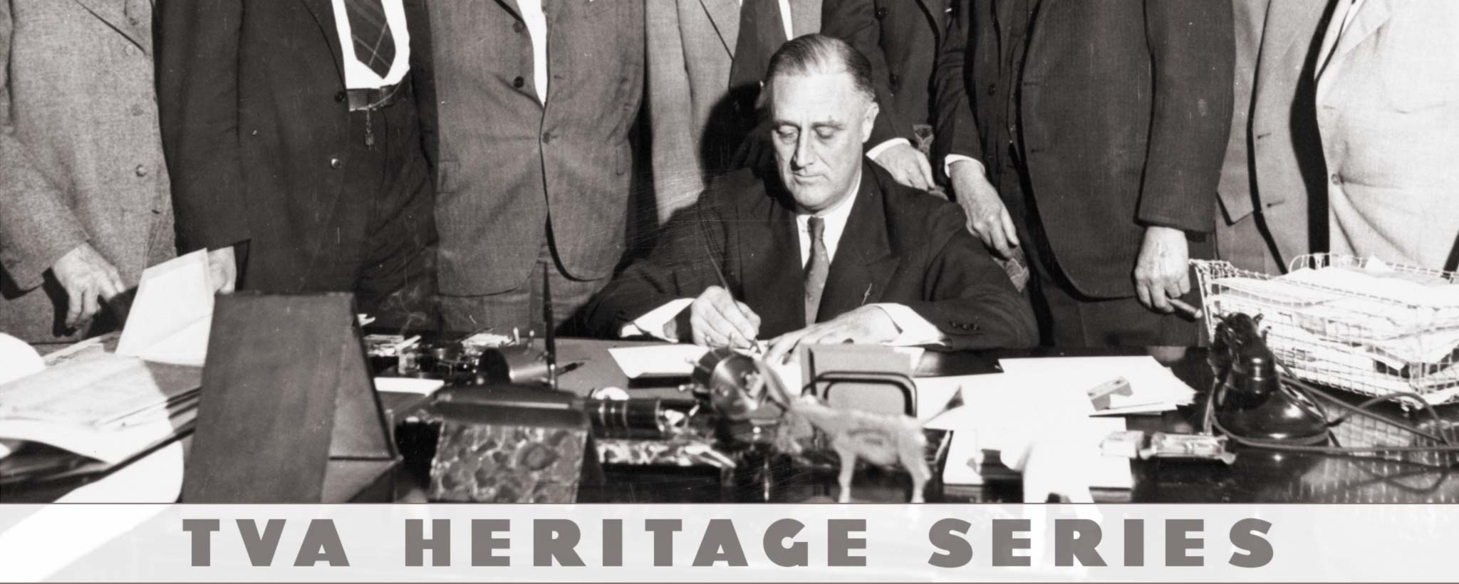 FDR signing TVA Act