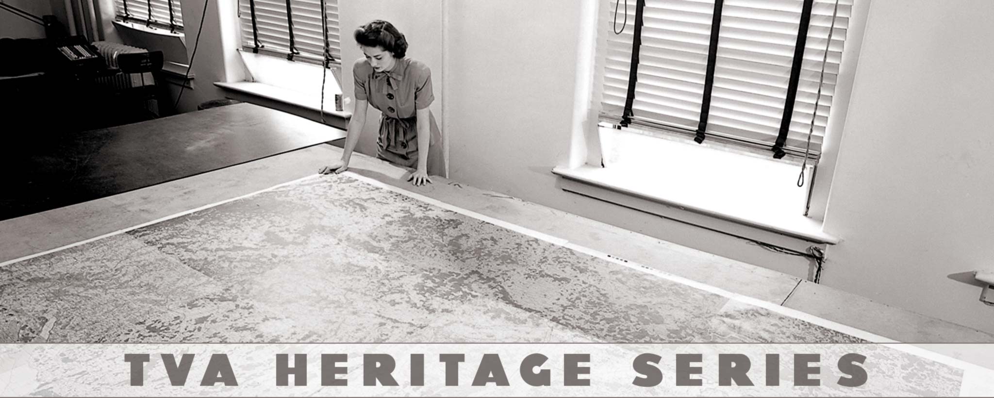 woman with large map