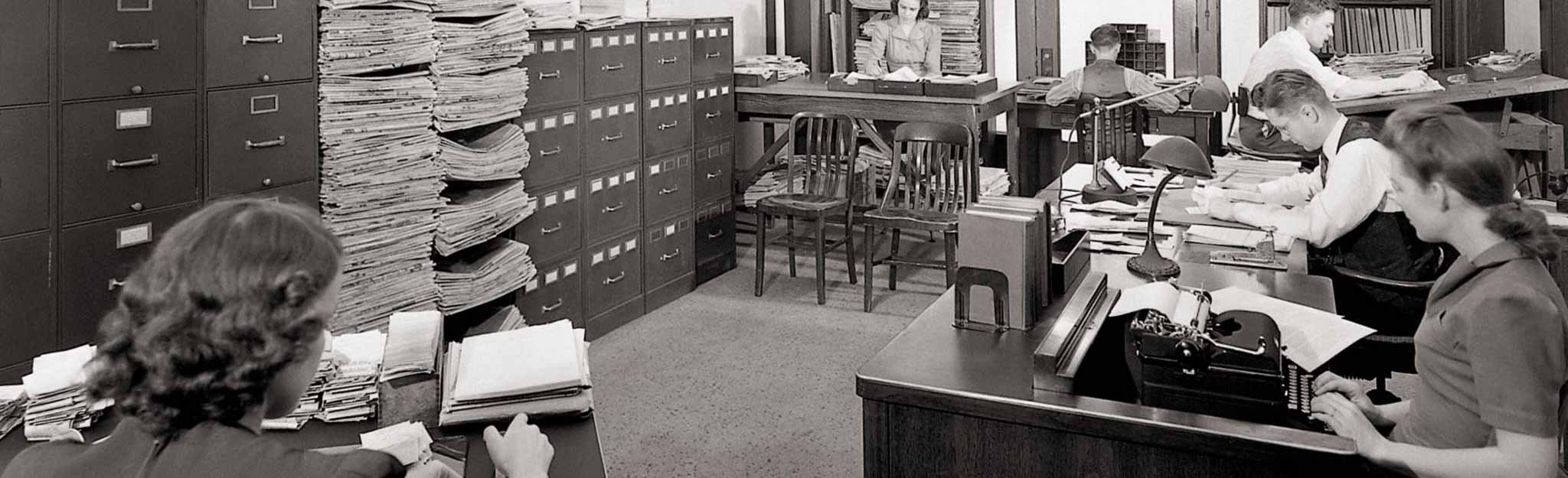 Office in the 1930s