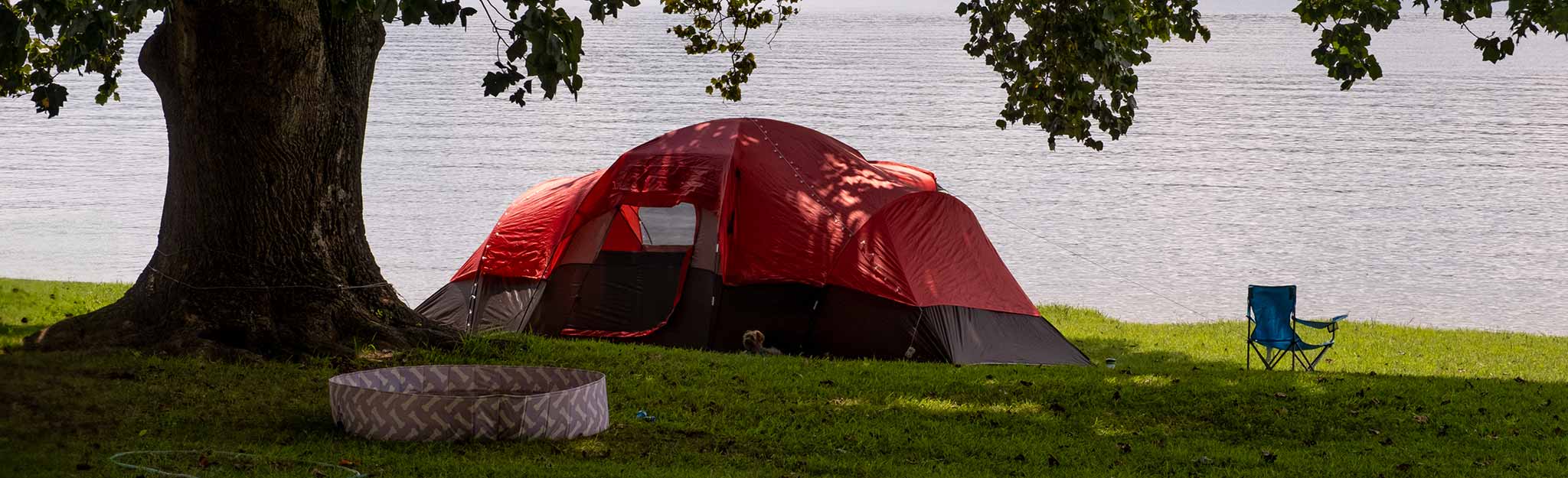 Tent camping