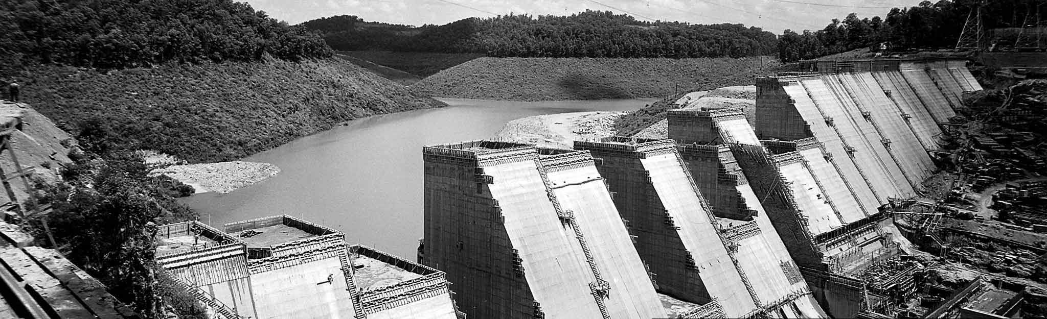 Norris Dam in Norris, Tennessee