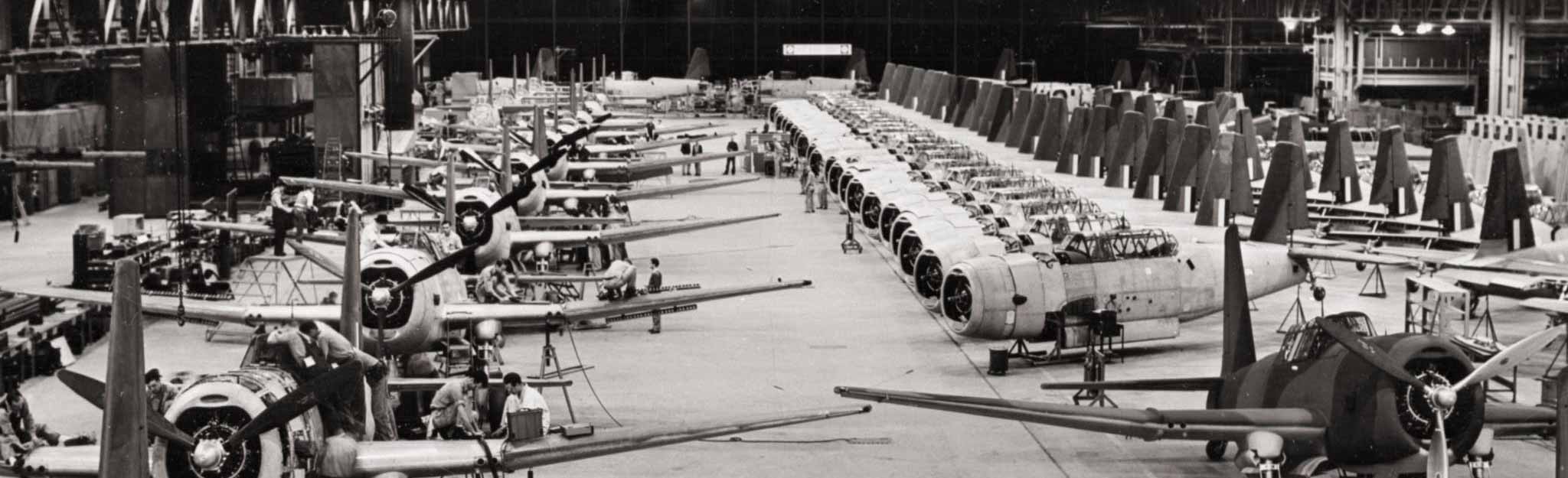 A-31 bomber factory in Nashville during WWII