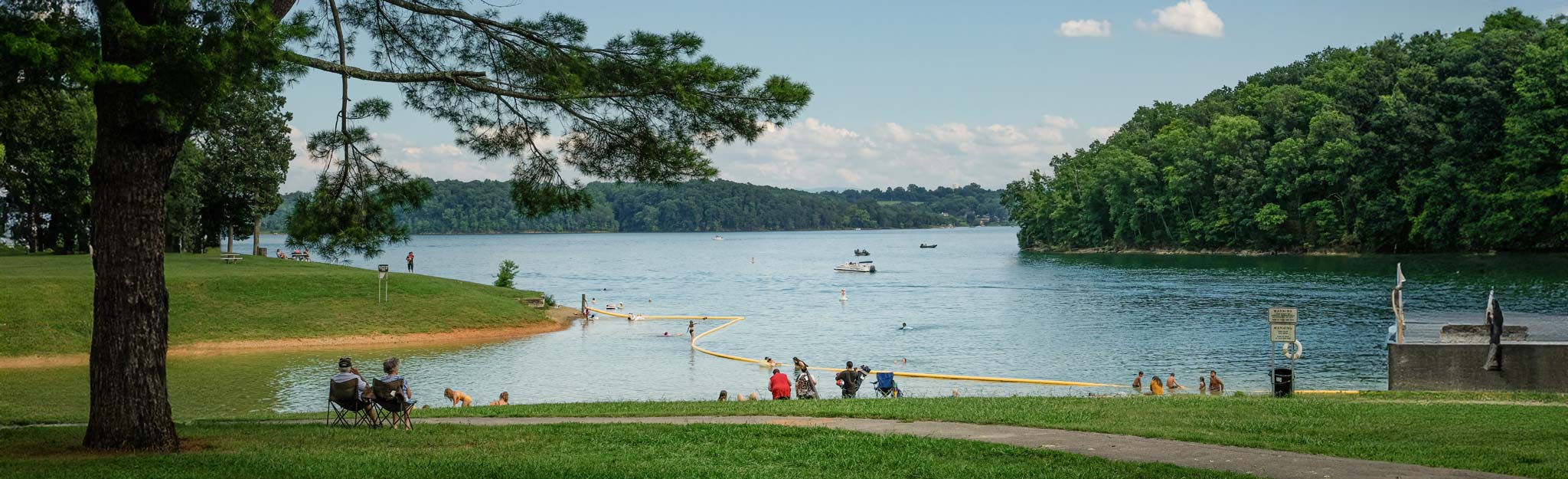 swimming ans boating