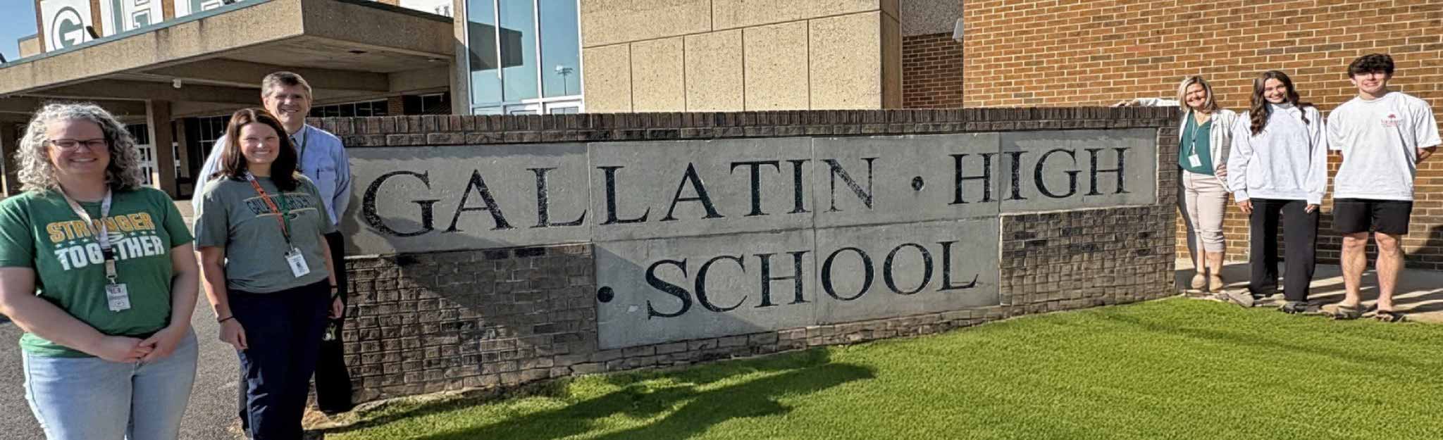 Gallatin High School in Gallatin, Tennessee, was among the schools recognized by EnergyRight's School Uplift program