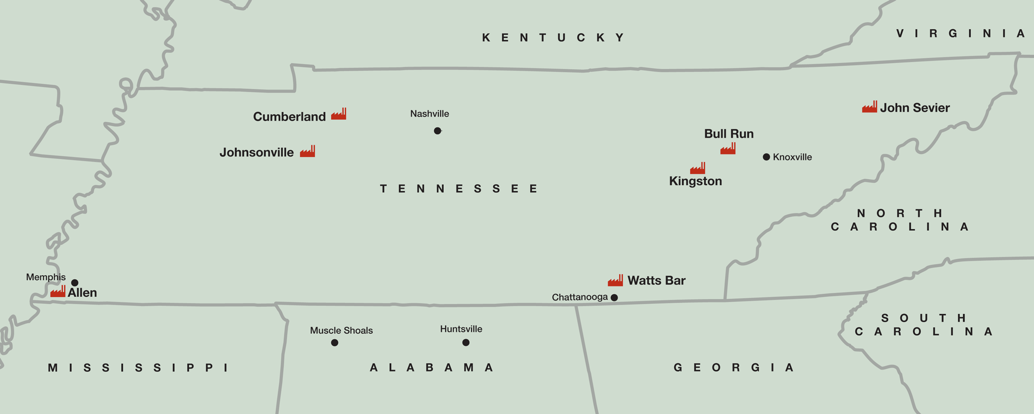 TDEC Map