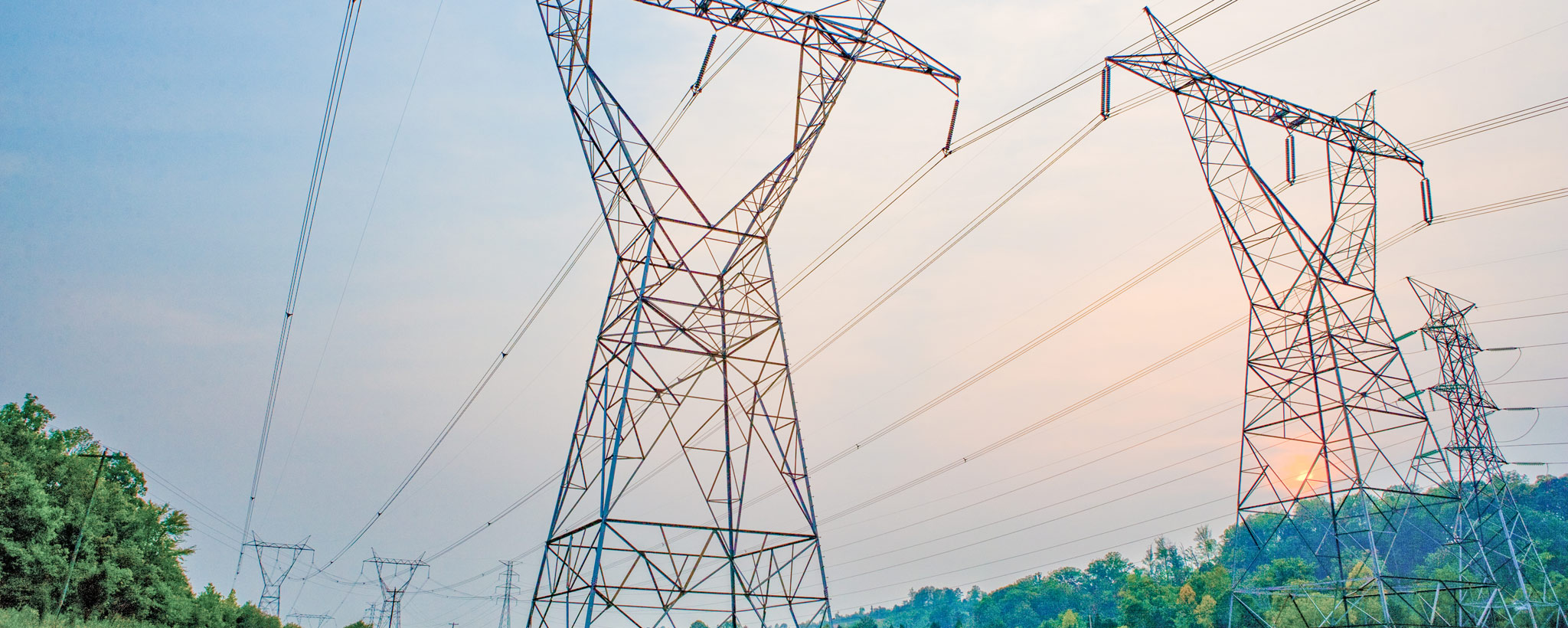 transmission-line Transmission towers