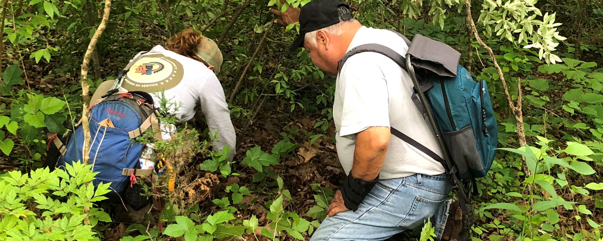 TVA archaeologist working with tribal partner