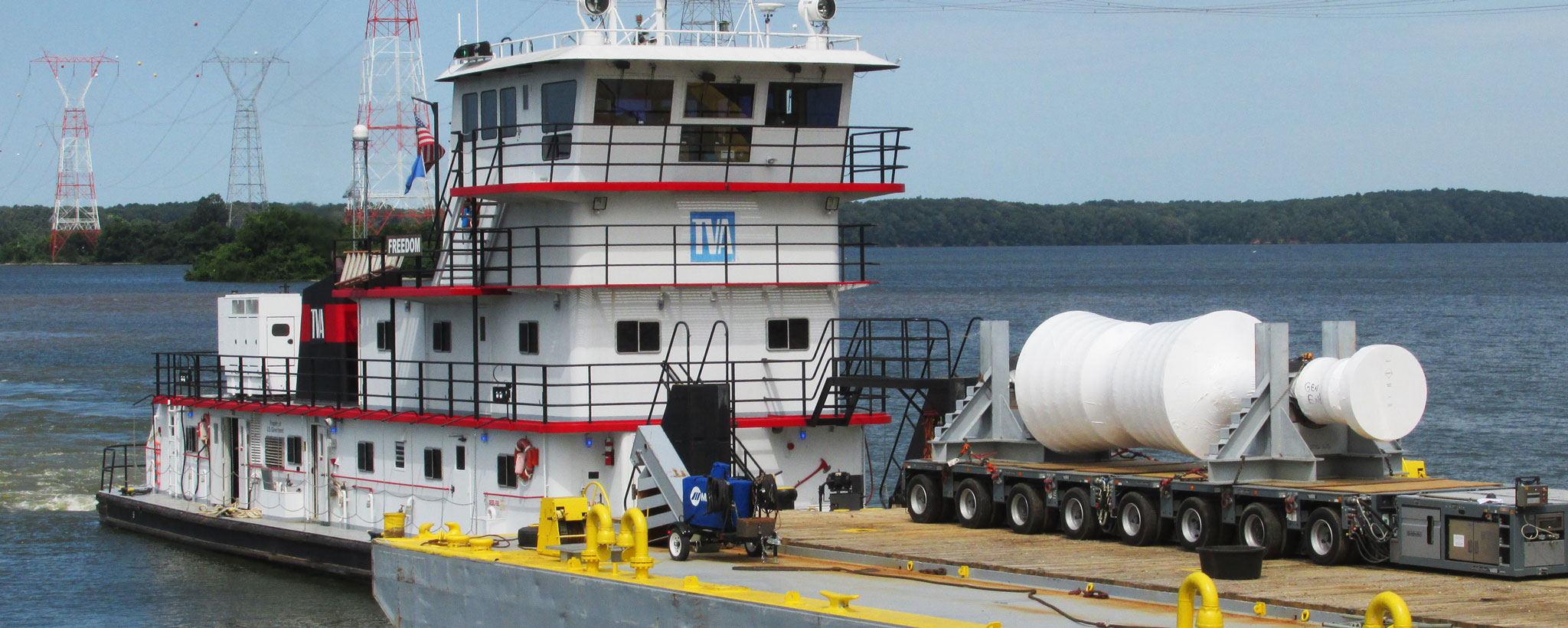 TVA Tug Boat with Generator TVA Tug Boat with Generator