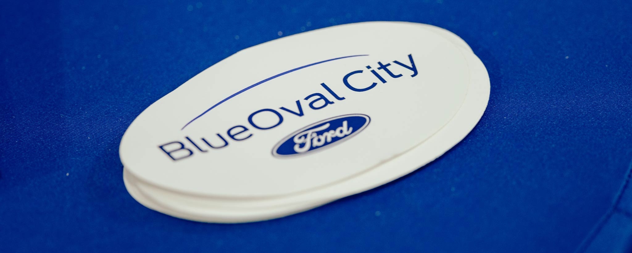 Blue Oval City Logo