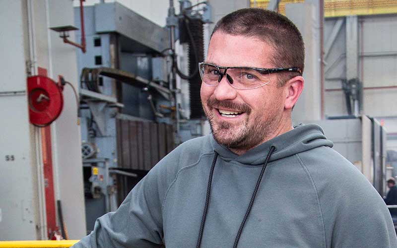 Brian Dodd, schedule planner at TVA's Power Service Shops