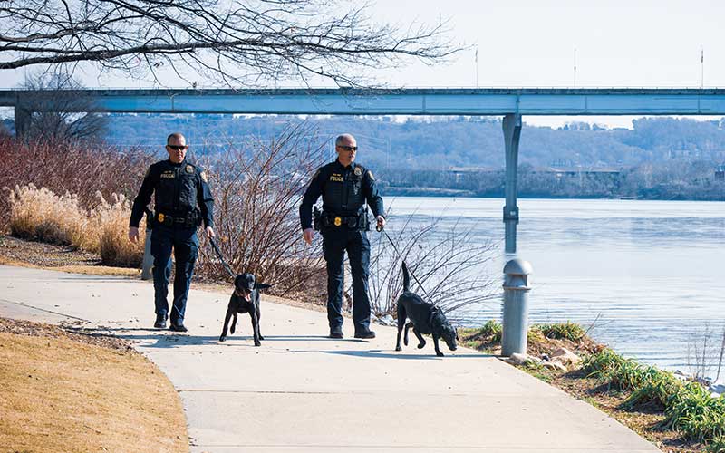 TVA Police and their canine partners
