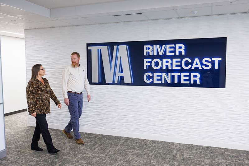 TVA’s River Forecast Center in Knoxville.