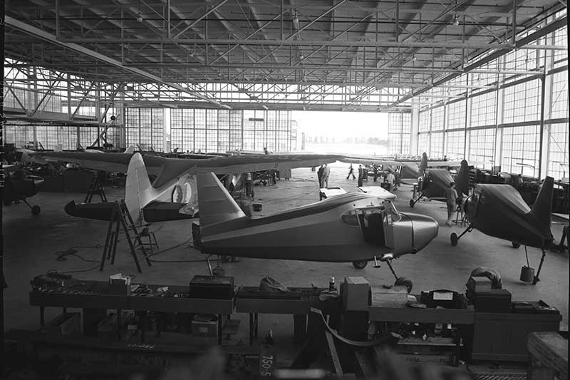An airplane manufacturing facility in Nashville, 1940.
