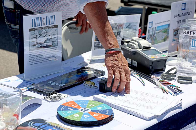 TVA employes share information on workplace safety.