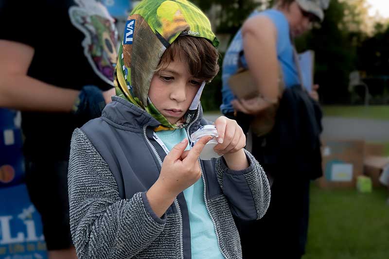 Discover Life in America, Tennessee Citizens for Wilderness Planning and TVA hosted a BioBlitz at oak Ridge’s Worthington Cemetery Trail.