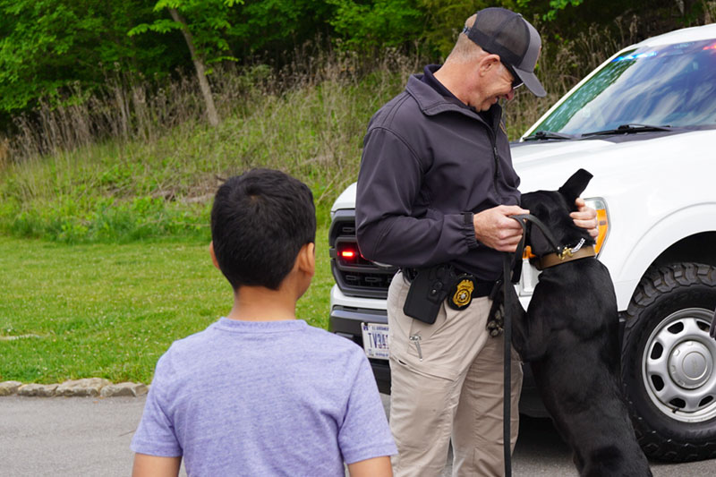 TVA Police K-9 Money was a crowd favorite.
