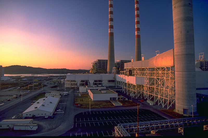TVA's Cumberland Fossil Plant in Cumberland City, Tennessee
