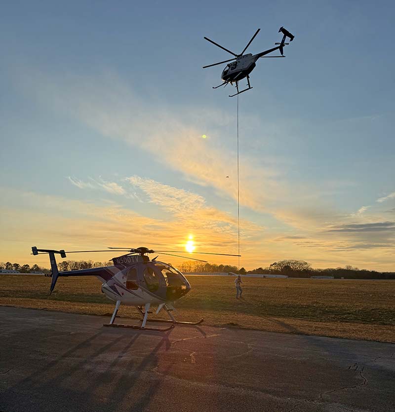 Helicopter training