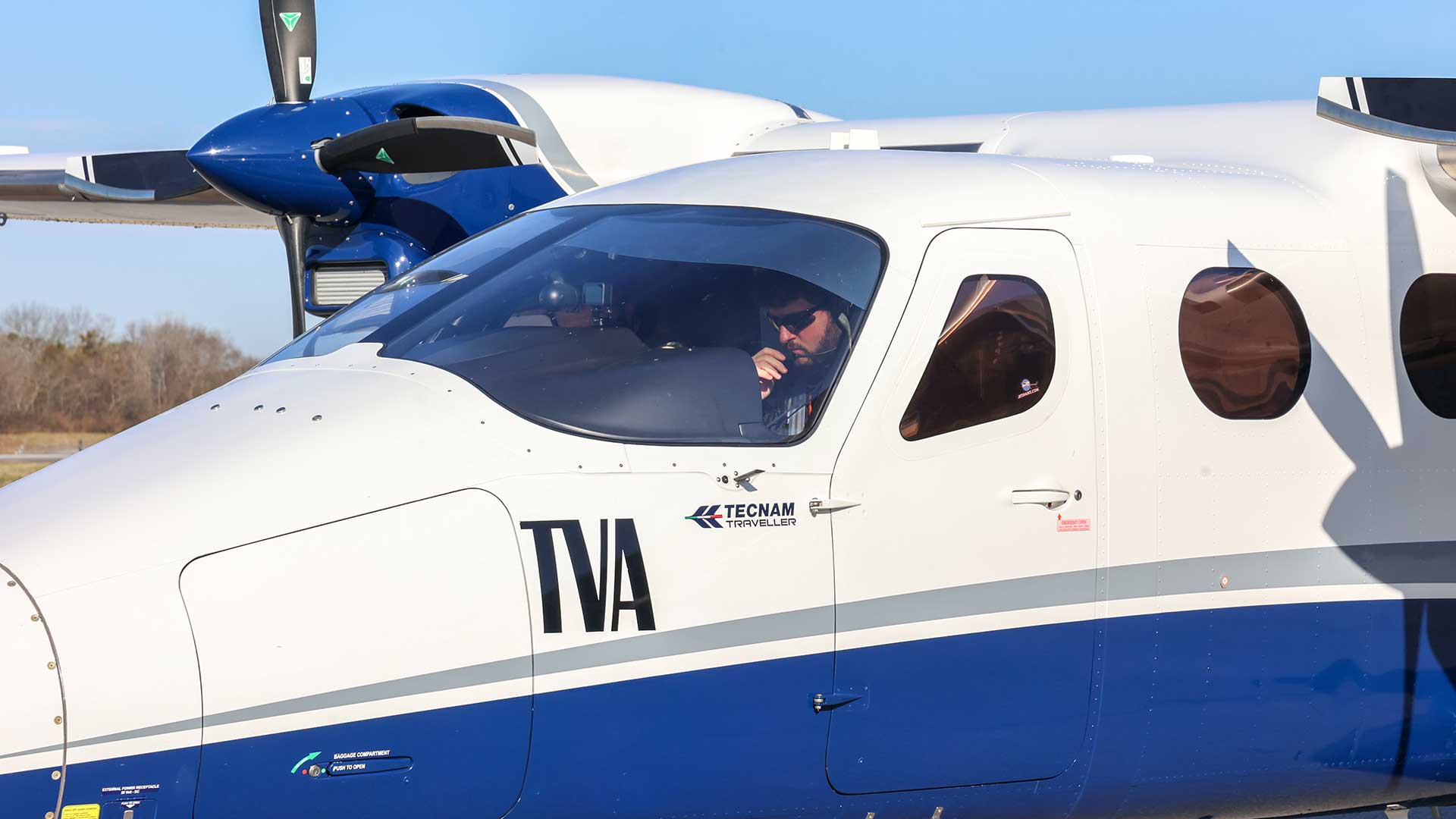 Tecnam P2012 “Sentinel” Special Mission Platform arrived at TVA Aviation’s hangar in Muscle Shoals, Alabama, in 2025.