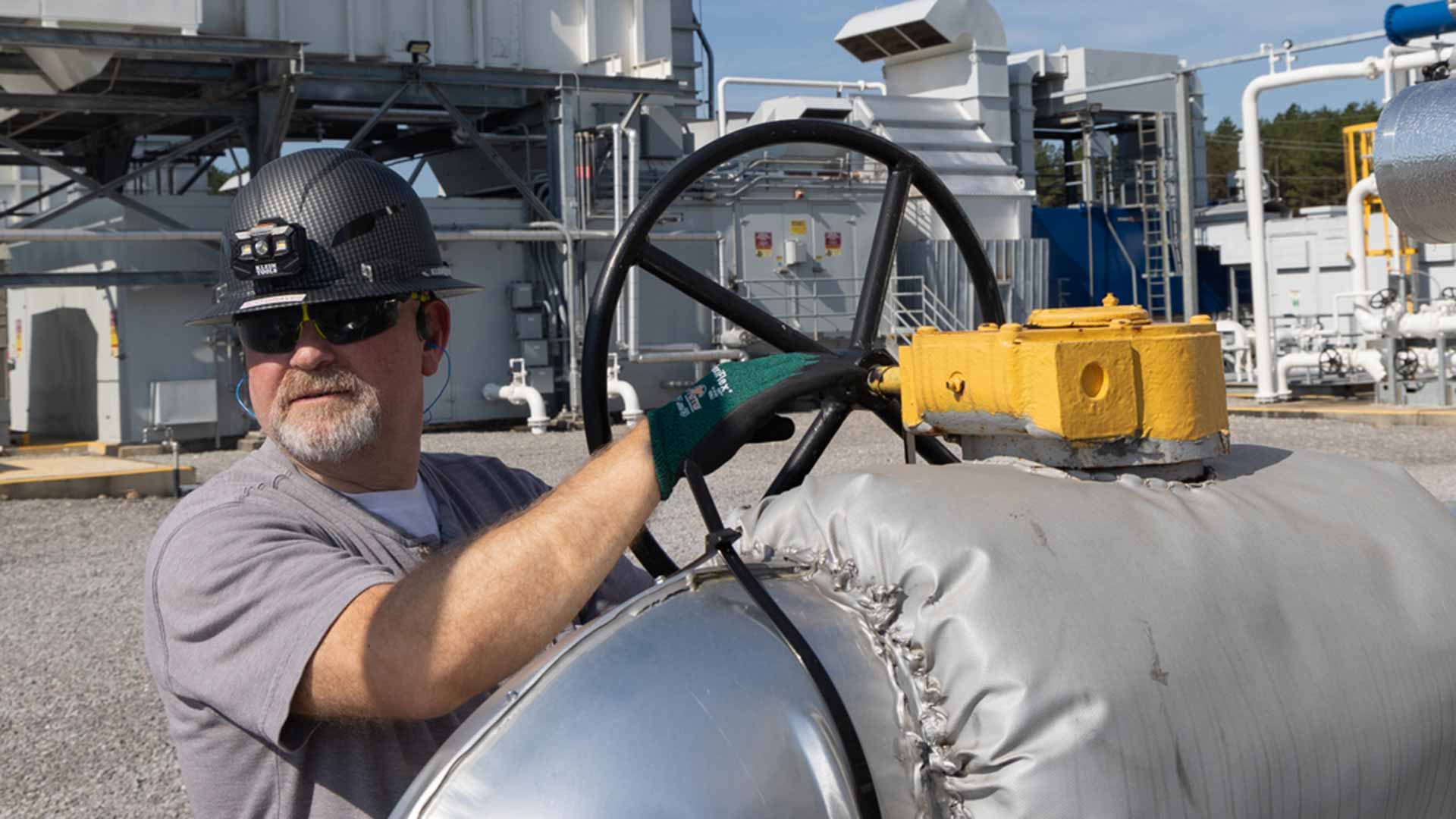 Rodney Graves, manager at TVA's Kemper Combustion Turbine Plant in Mississippi