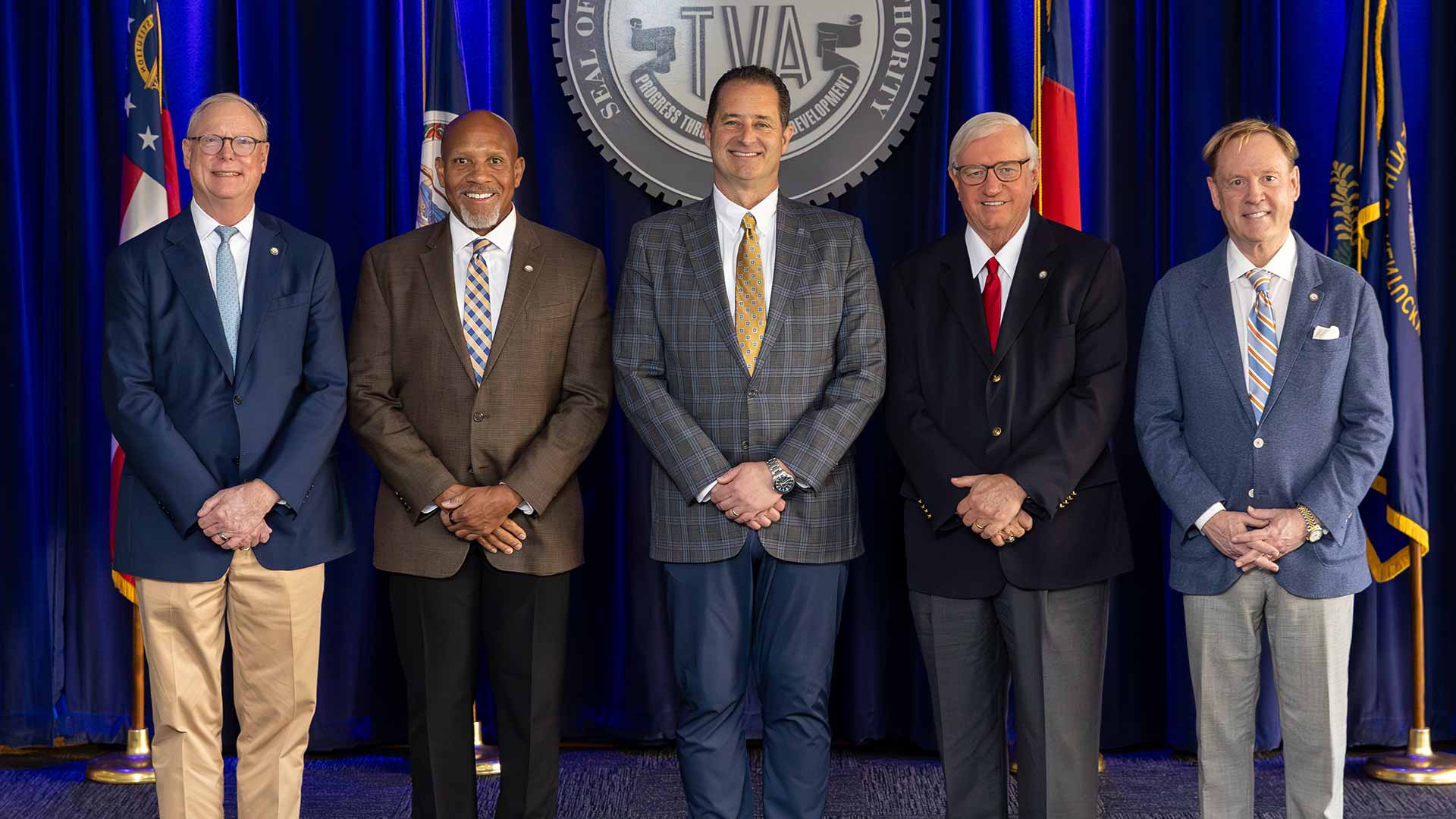 New members of the TVA Board of Directors with CEO Don Moul