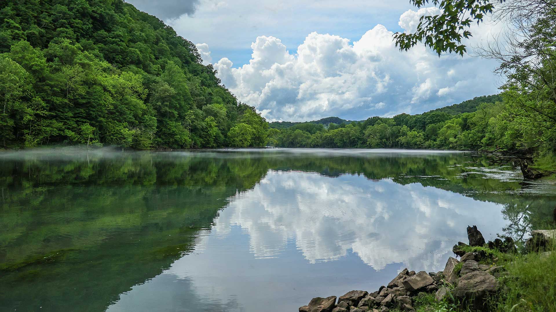 View of the Clinch River near Norris, Tennessee