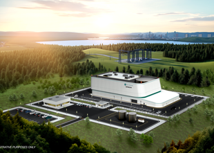 clinch river Small Modular Reactors rendering