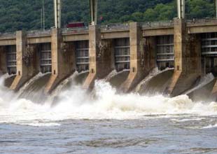 Controlling flood in dams