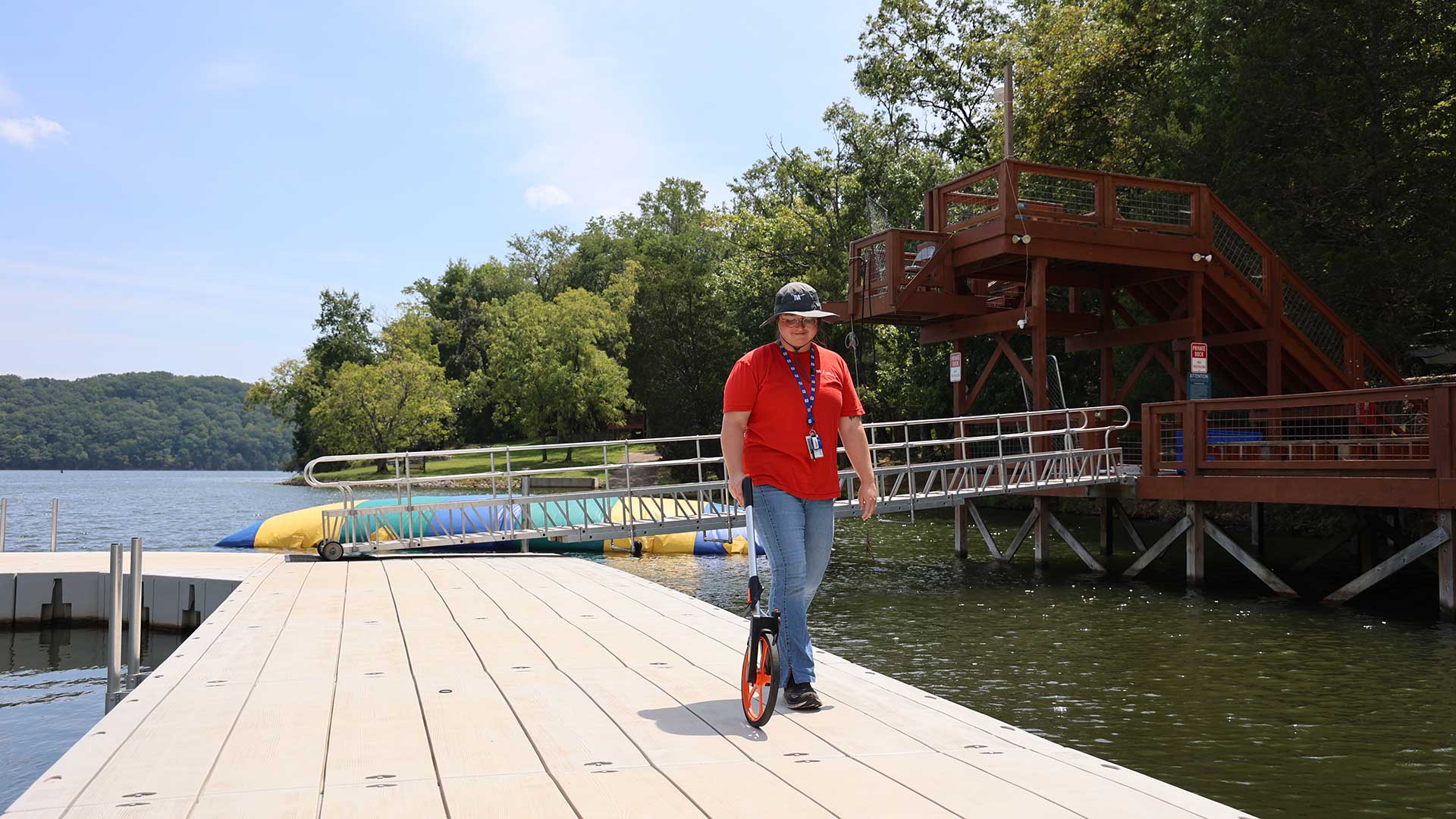Measuring a dock for a 26a permit