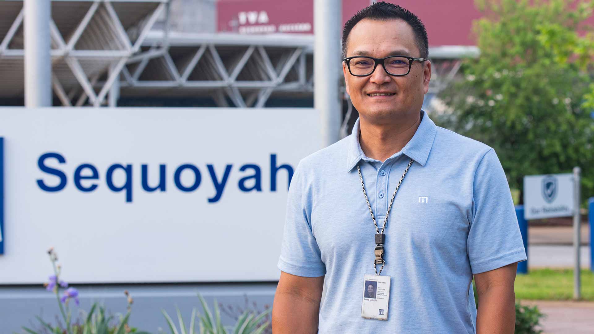 Duke Dang, engineer at Sequoyah Nuclear Plant near Chattanooga, Tennessee
