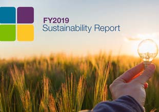fy19sustainability report cover image