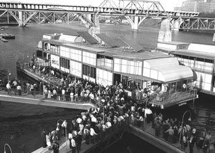 TVA barge at Knoxville World's Fair TVA barge at Knoxville World's Fair