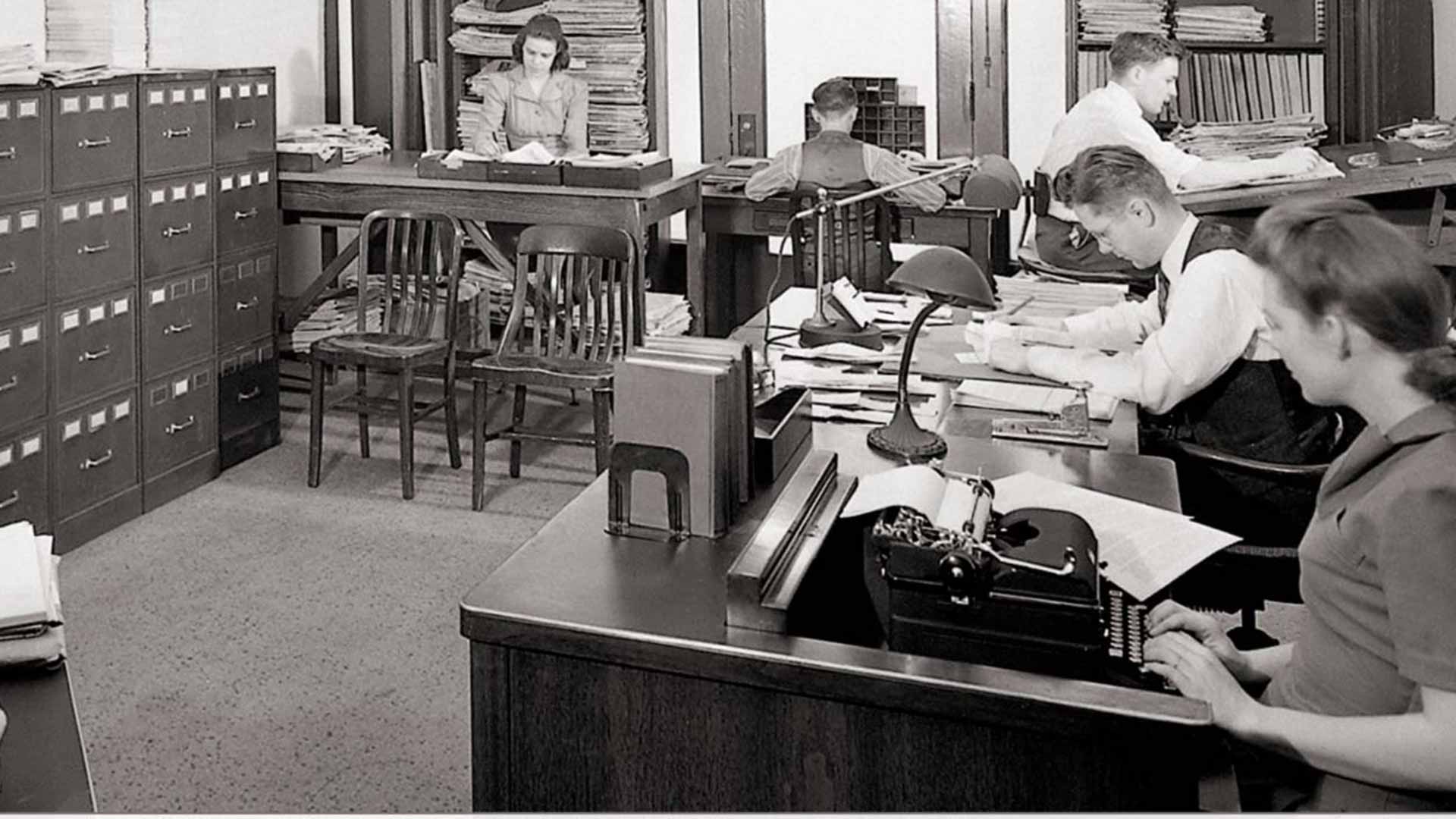 Office in the 1930s