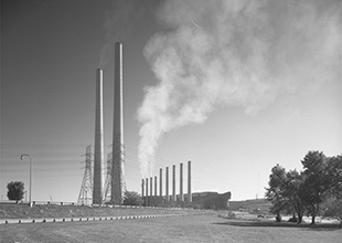 Photo fo Kingston Fossil Plant as it looked in 1976.