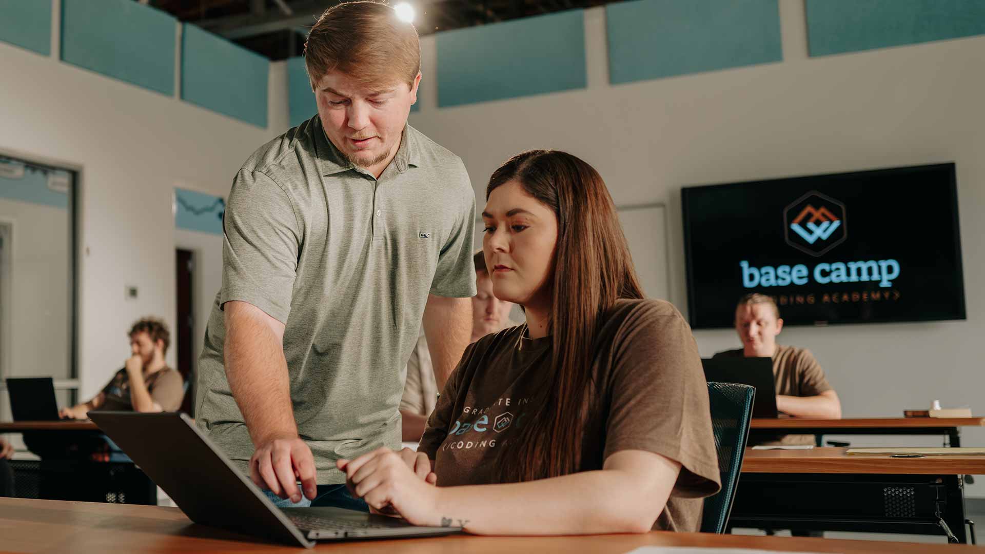Trey Shelton at Basecamp Coding Academy