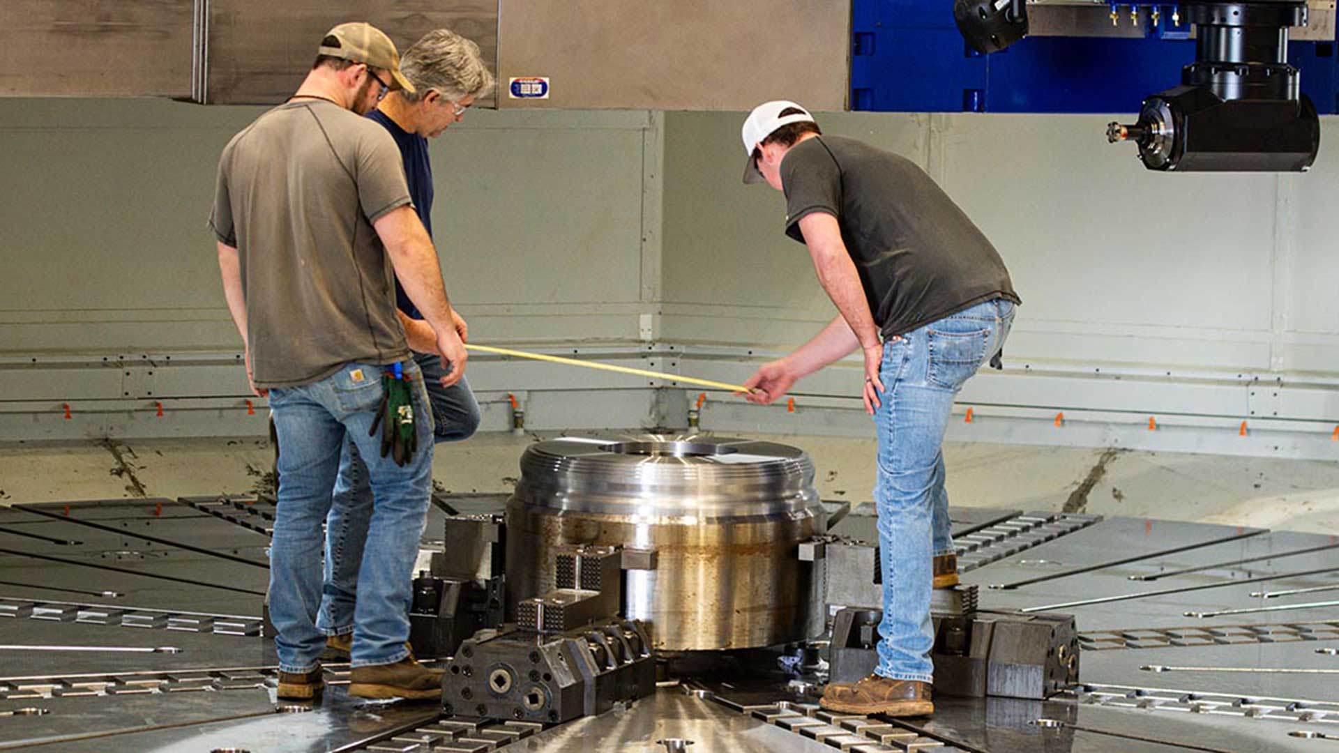 TVA has installed a state-of-the-art vertical lathe at its Power Service Shops in Muscle Shoals, Alabama